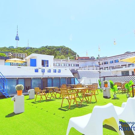 Myeongdong Rooftop Hostel Seoul Exterior photo