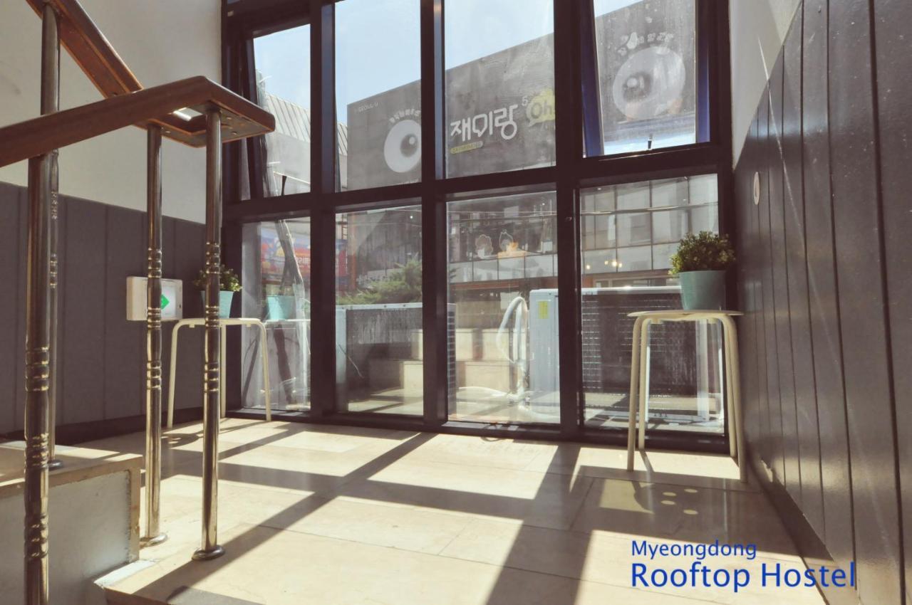Myeongdong Rooftop Hostel Seoul Exterior photo