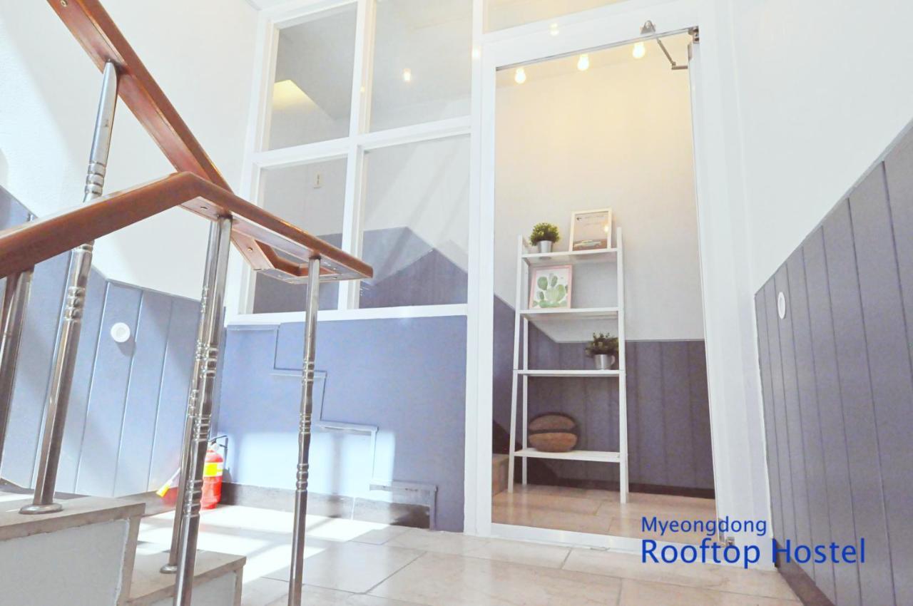 Myeongdong Rooftop Hostel Seoul Exterior photo