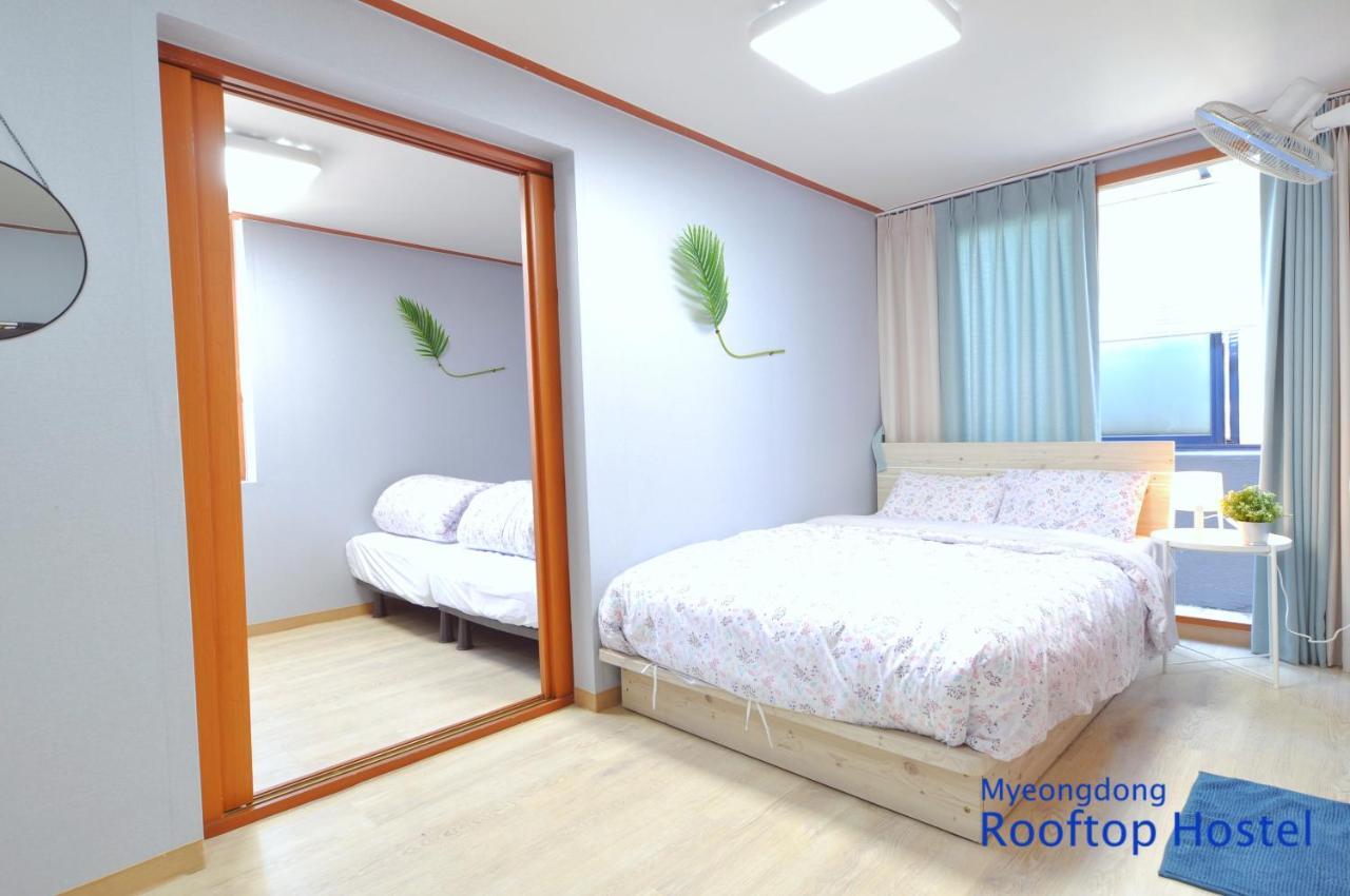 Myeongdong Rooftop Hostel Seoul Exterior photo