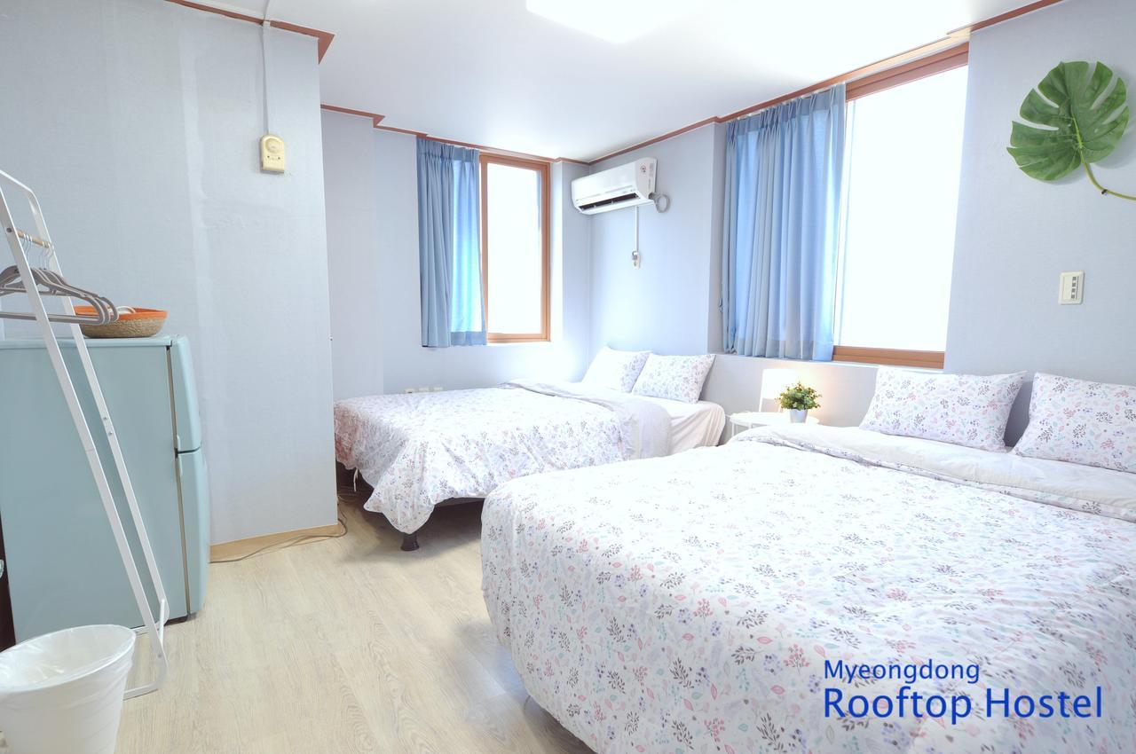 Myeongdong Rooftop Hostel Seoul Exterior photo