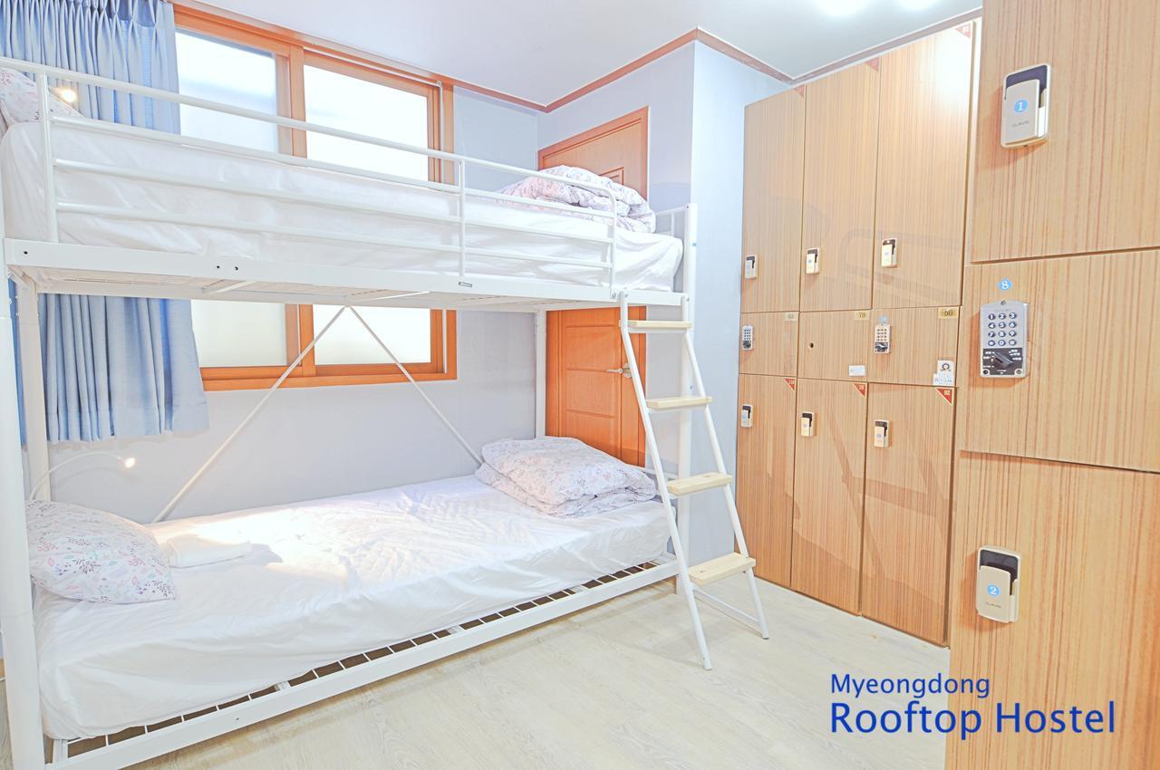 Myeongdong Rooftop Hostel Seoul Exterior photo