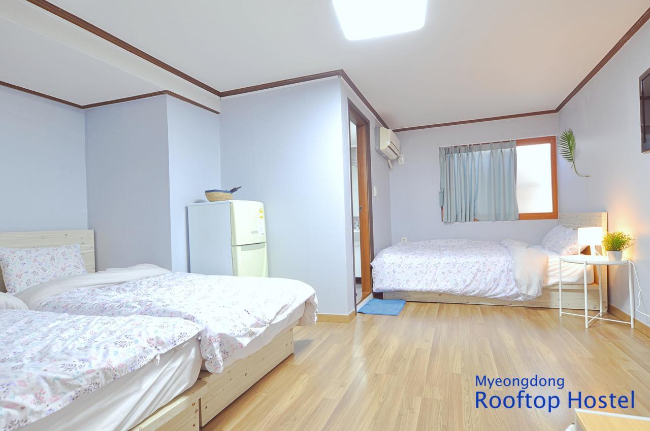 Myeongdong Rooftop Hostel Seoul Exterior photo