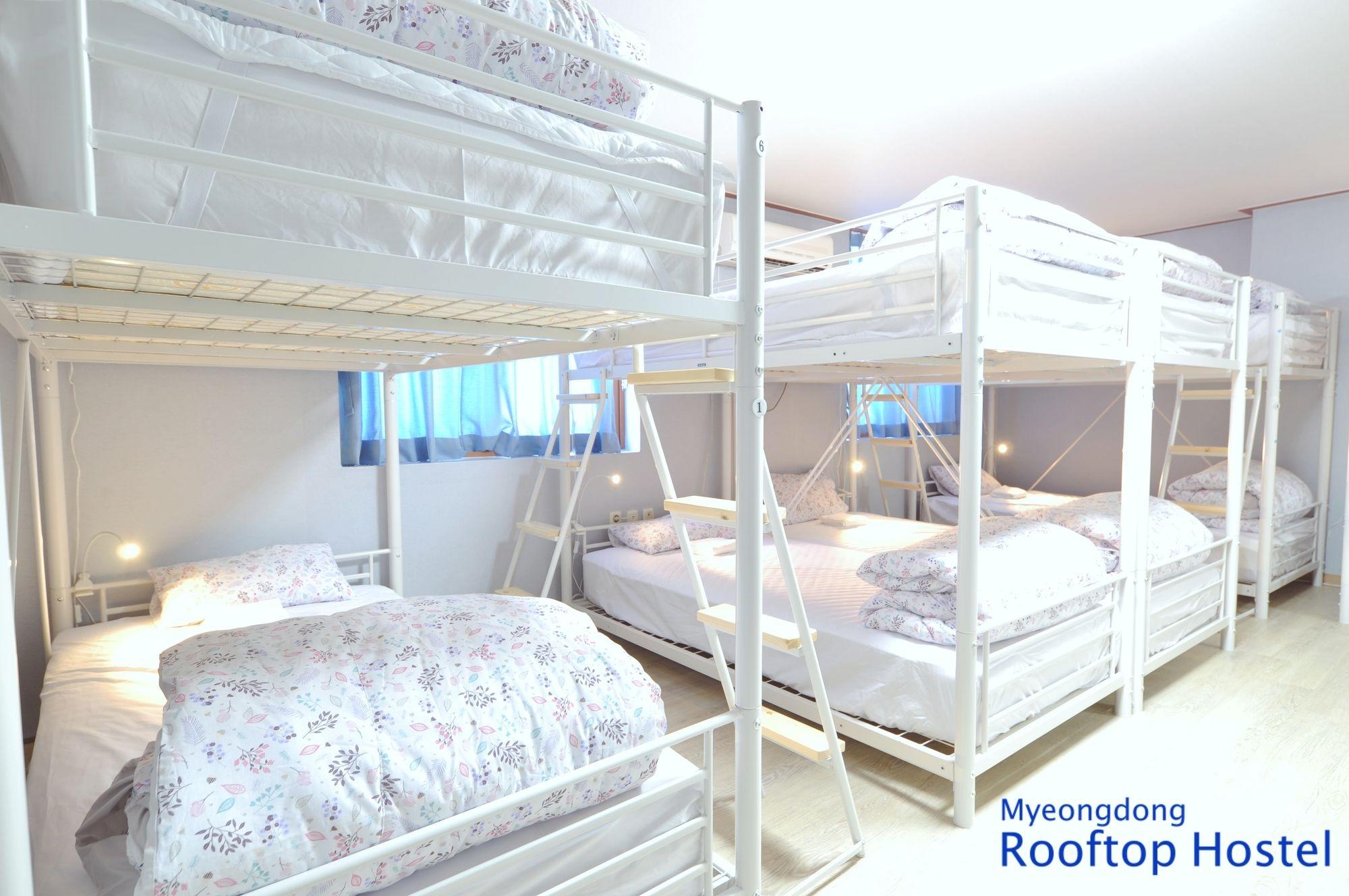 Myeongdong Rooftop Hostel Seoul Exterior photo