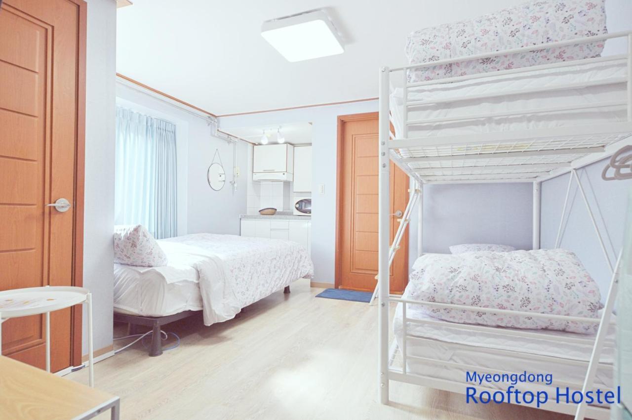 Myeongdong Rooftop Hostel Seoul Exterior photo